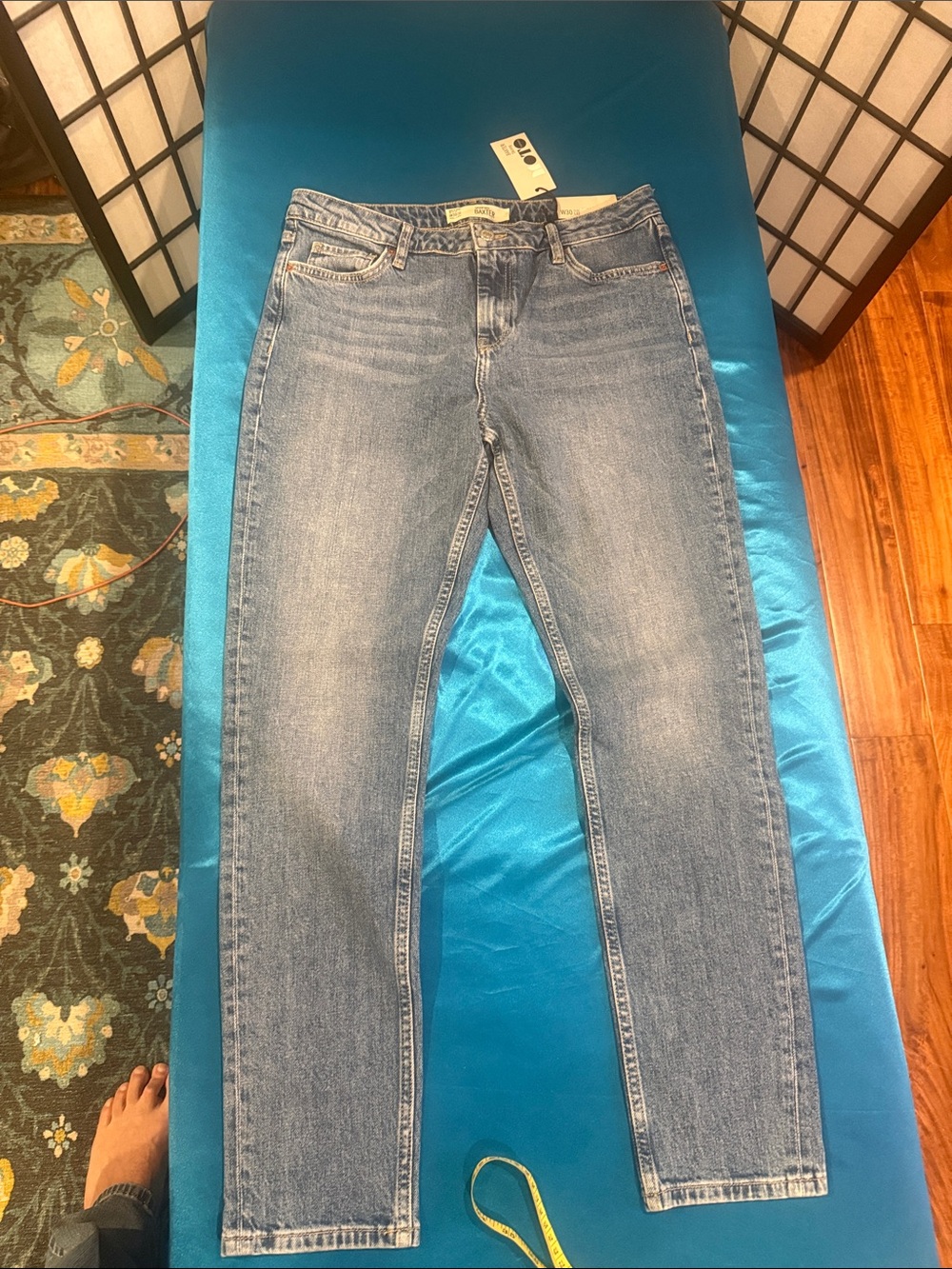 Baxter women’s Light Blue Slim Straight Jeans